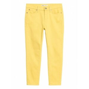Truth & Theory Yellow Skinny Jeans Size 6 Stretch Ankle Pants